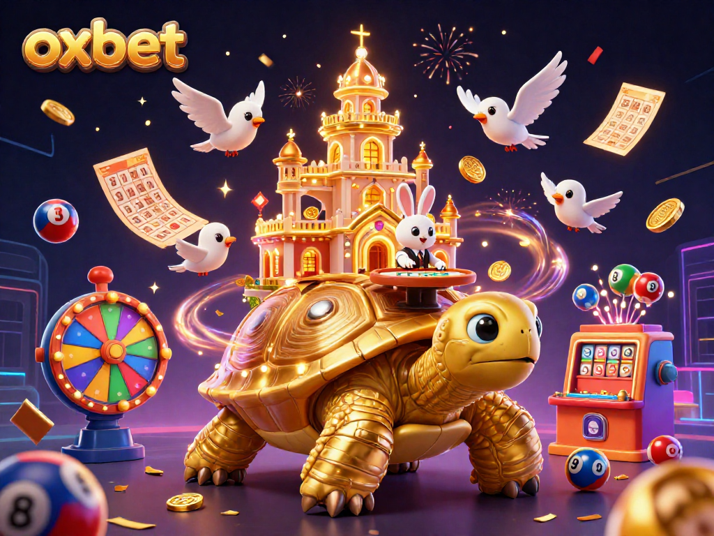 Experience the excitement of oxbet with dynamic lottery elements and vibrant casino visuals.