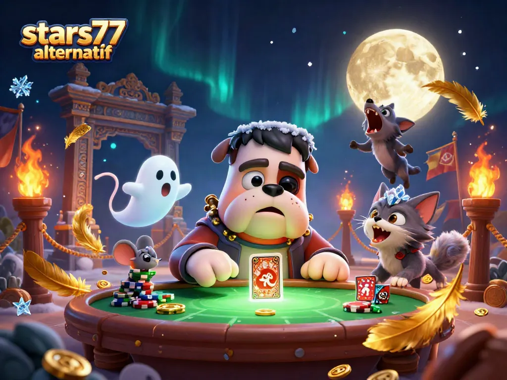 Menangkan permainan dengan star77 alternatif di meja kasino menyeramkan yang menyajikan aksi seru.