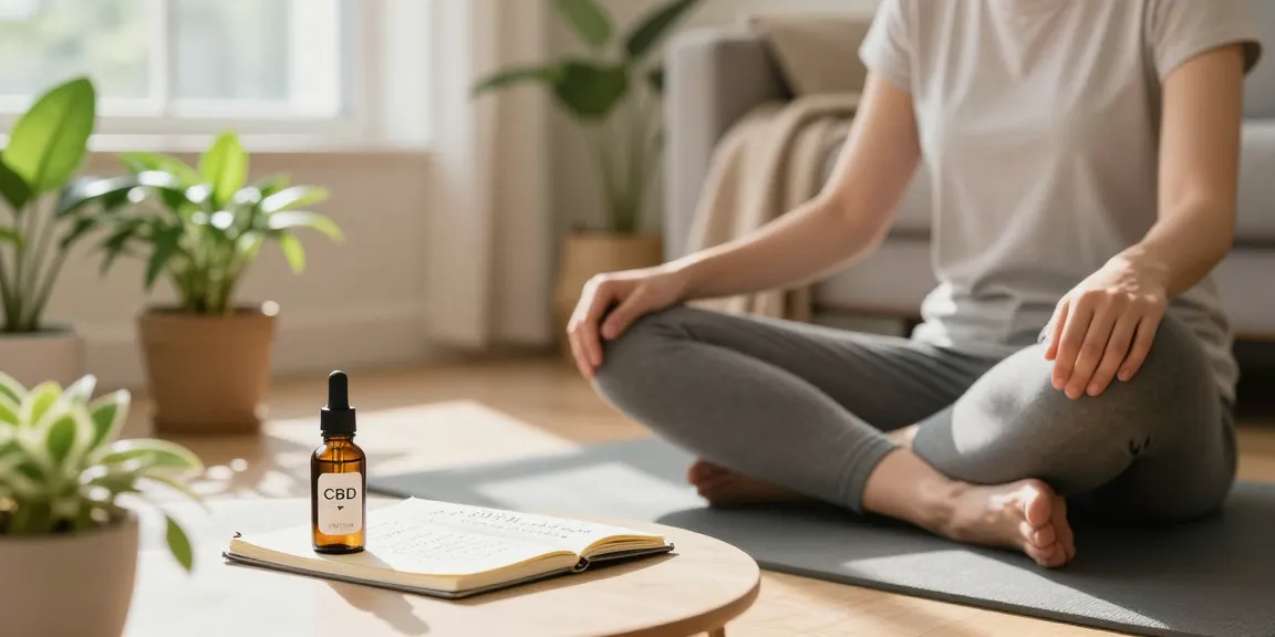 Ministryofcannabis CBD oil promoting natural wellness in serene home setting