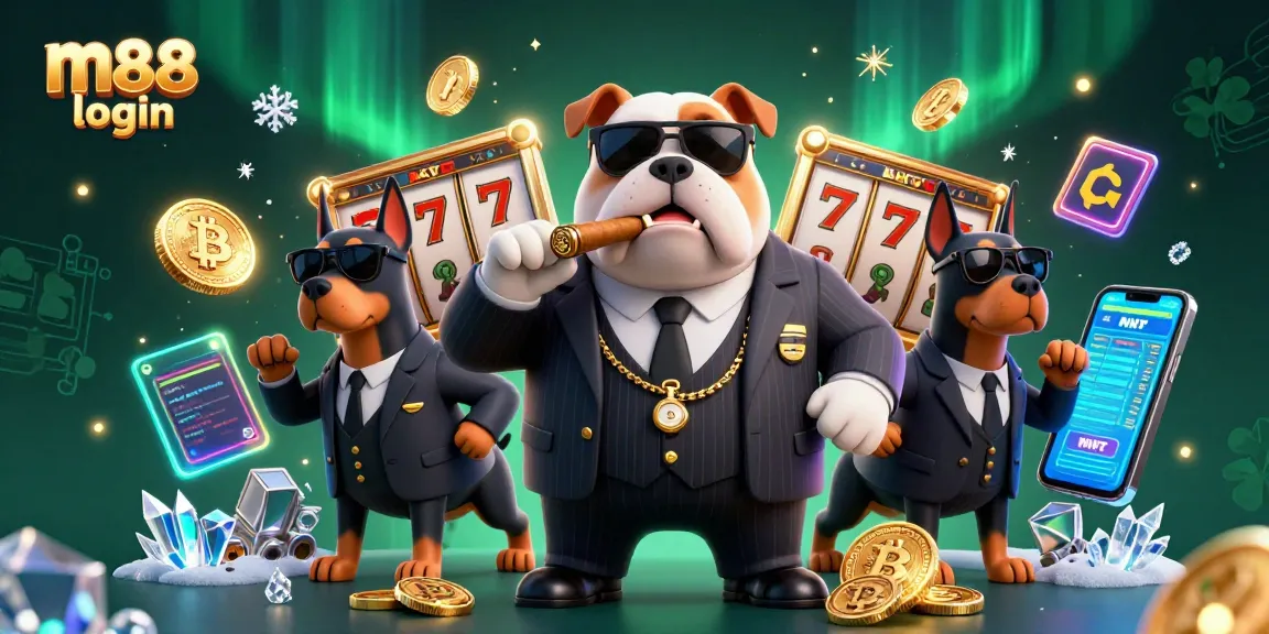 Place your bets with M88 login in this vibrant casino scene full of excitement and winning opportunities.