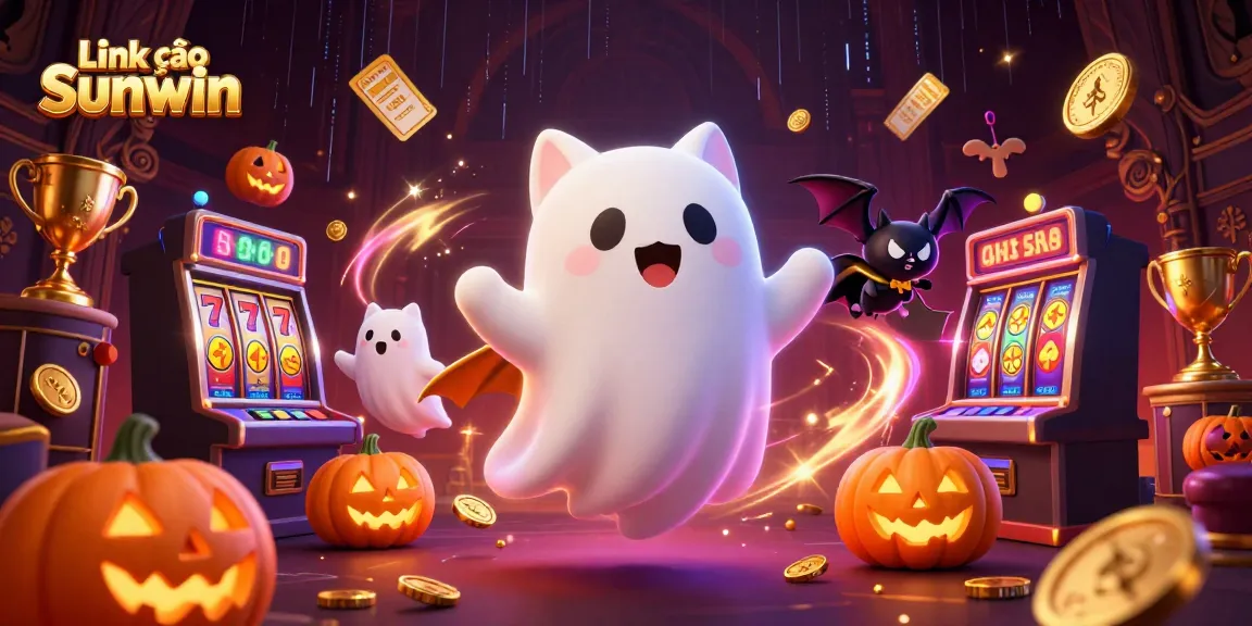 Experience thrills with Link vào Sunwin chính thức as spectral characters haunt a vibrant casino scene.