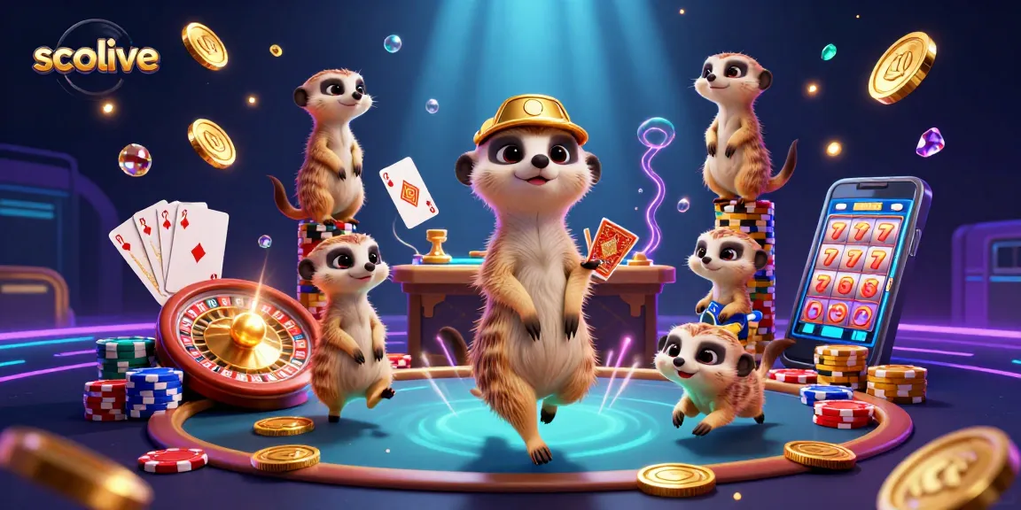 Socolive offers immersive live casino experiences featuring vibrant meerkat characters and thrilling game elements.