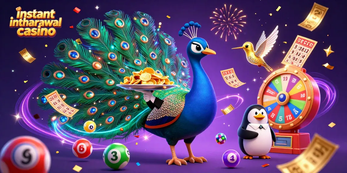 Experience the thrill of an instant withdrawal casino with vibrant characters and dynamic gameplay elements.